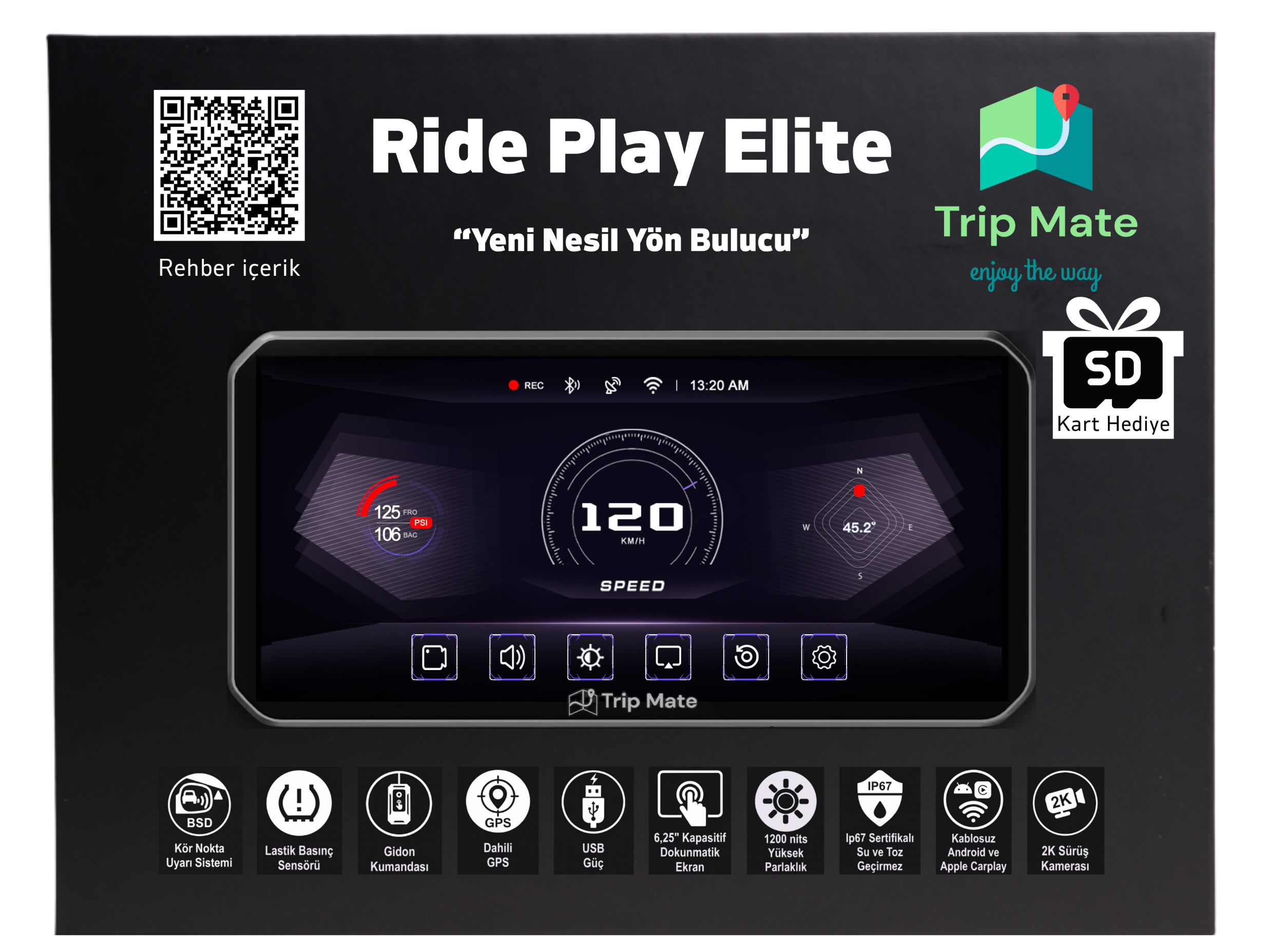 Trip Mate Elite Kameralı